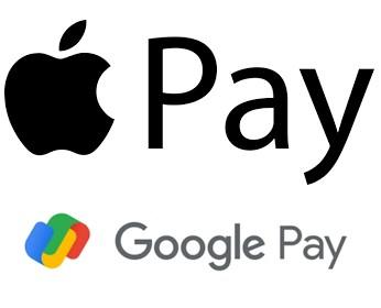 We now accept Google Pay and Apple pay for payment methods.