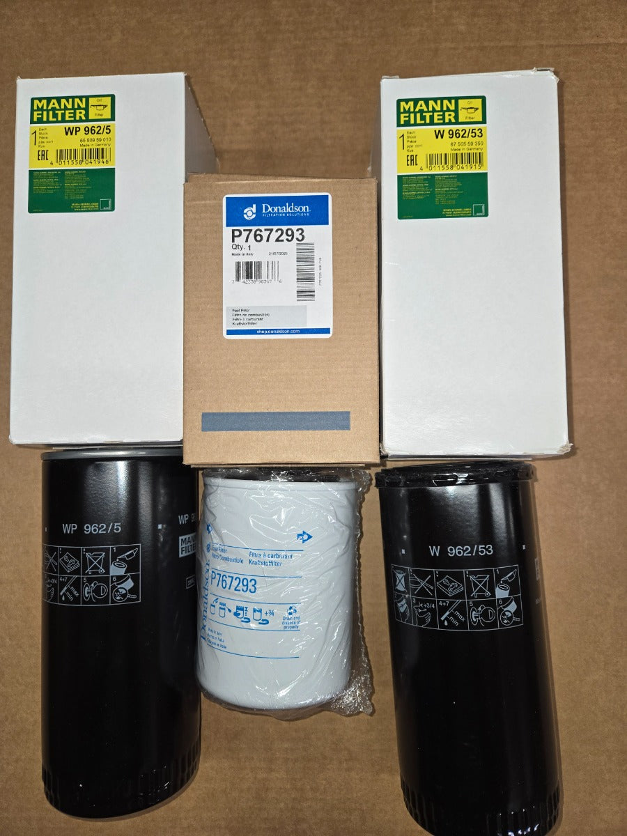 Kit de mantenimiento Volvo Penta P767293(21718912) W962/53(22030848) W962/53(22030852) Compatible con motores diésel D4 D6 Serie