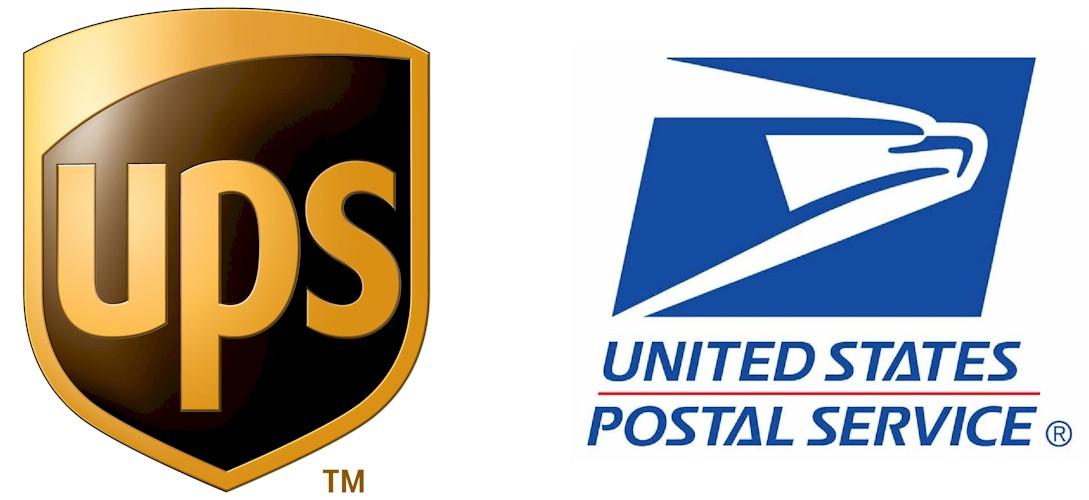 UPS and The USPS delivery dates and times in transit are not guarantteed.