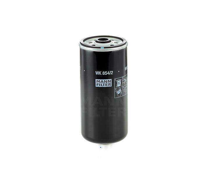 [WK-854/2]Mann-Filter European Spin-on Fuel Filter(SI - Industrial Heavy truck and Bus/Off-Highway )