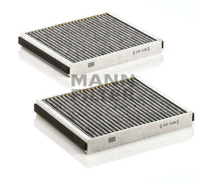 [CUK-2533-2]Mann-Filter European Cabin Filter - Carbon Activated(BMW Passenger Car and Light Truck 64 11 9 163 329)