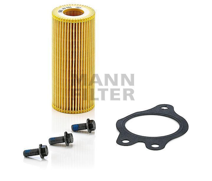 [HU-721-X-KIT]Mann-Filter European Oil Filter Element - Metal Free(Industrial- Several Heavy truck and Bus/Off-Highway n/a)