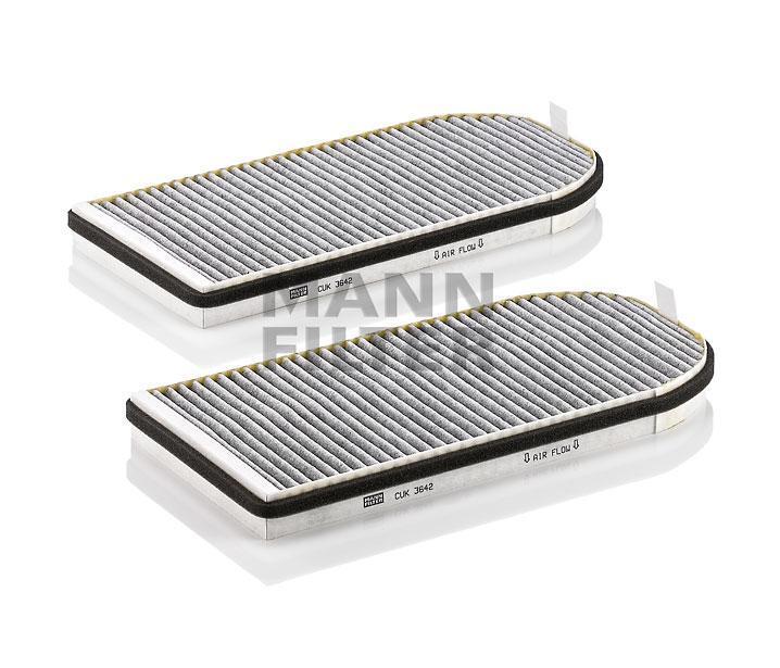 [CUK-3642-2]Mann-Filter European Cabin Filter - Carbon Activated(BMW Passenger Car and Light Truck 64 31 9 070 072)