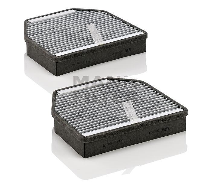 [CUK-2241-2]Filtro de cabina europeo Mann-Filter - Carbón activado(Mercedes-Benz Automóvil de pasajeros y Camión ligero 230 830 04 18)