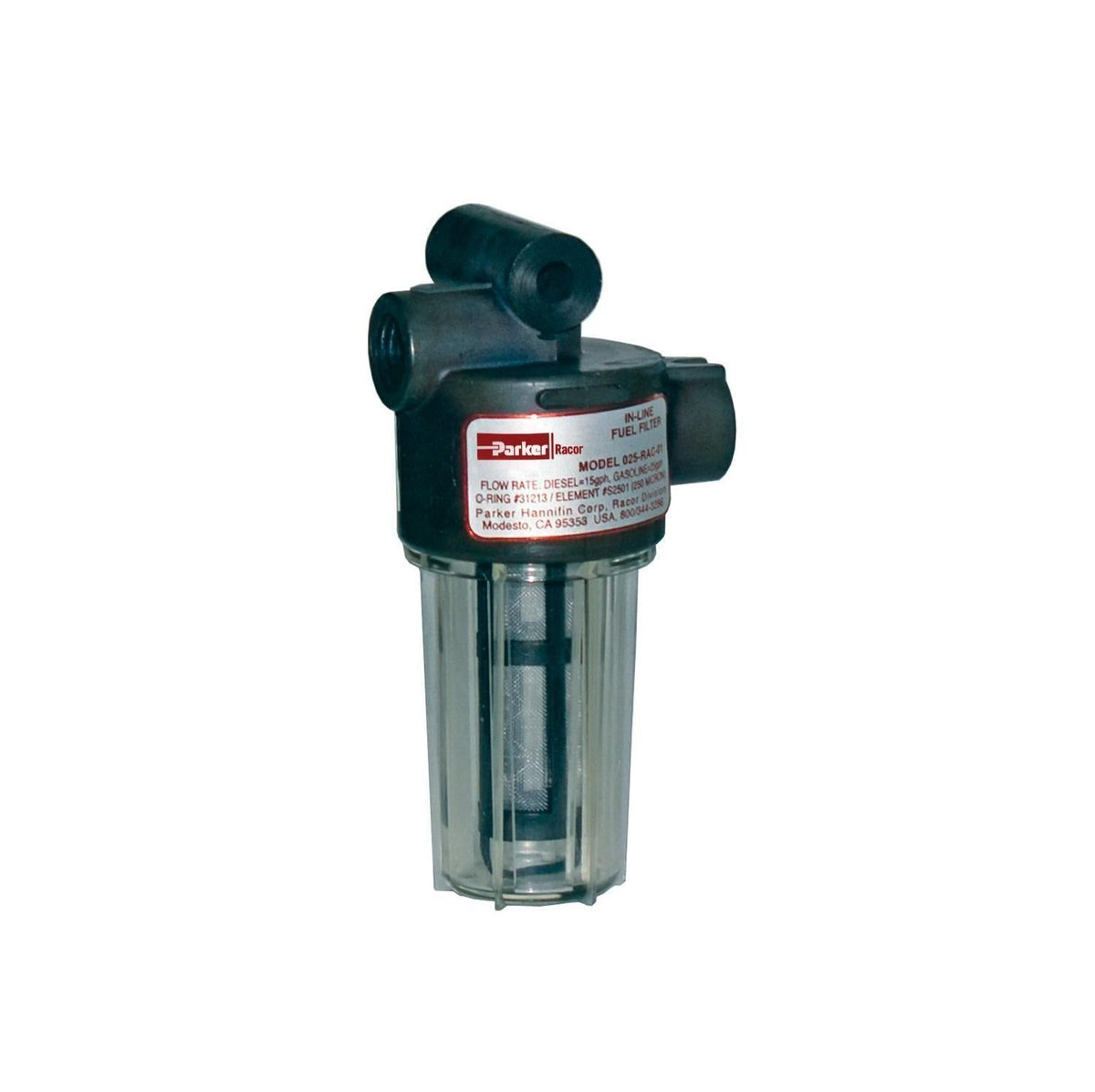 [025-RAC-01]Parker Racor GAS FF/WS- 25 GPH- 250 MIC