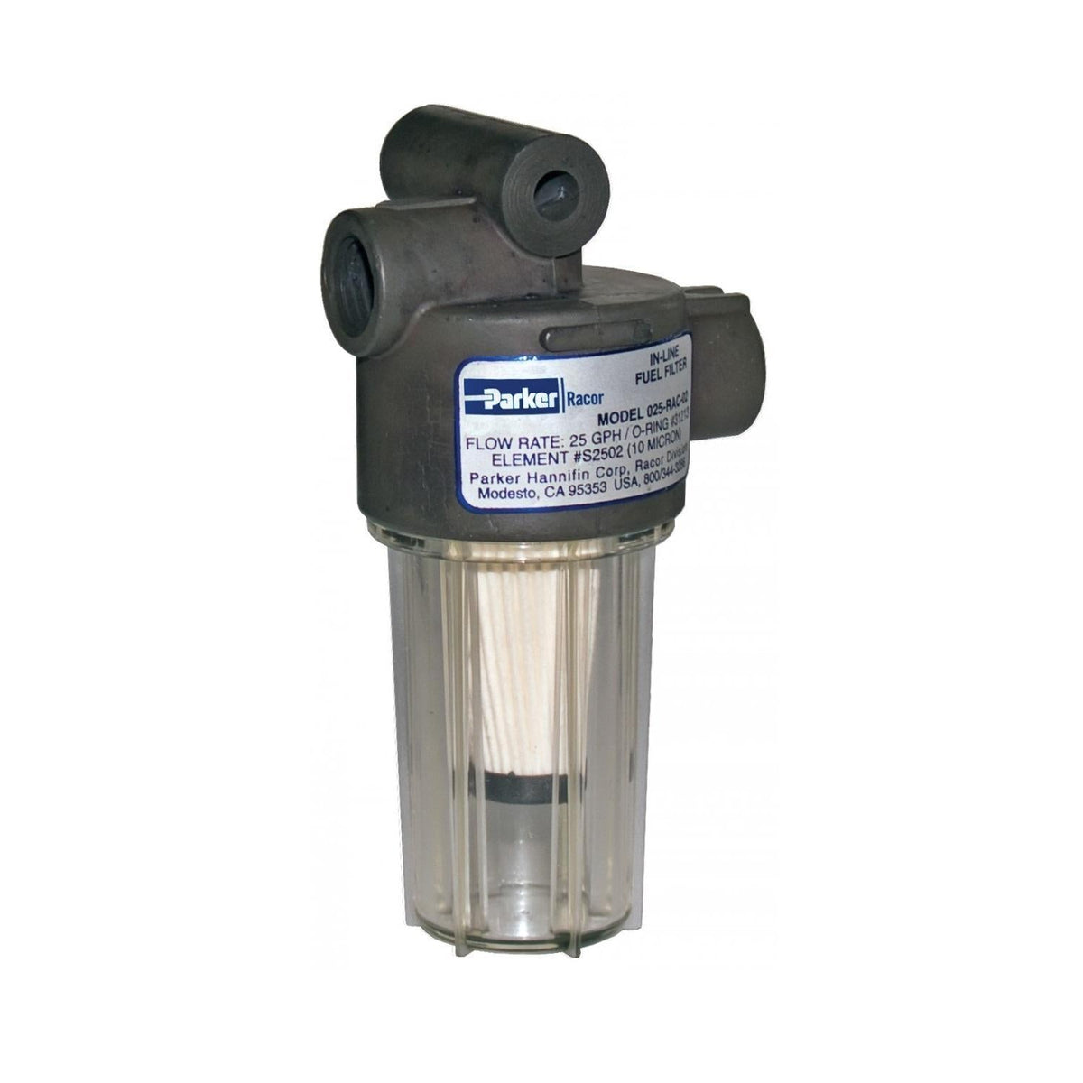 [025-RAC-02]Parker Racor GAS FF/WS- 25 GPH- 10 MIC