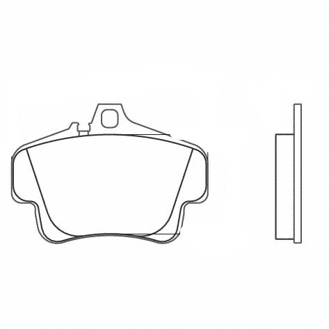 [0776.11.17.44]Performance Friction porsche 996 / boxster s front / gt3 cup rear racing brake pads