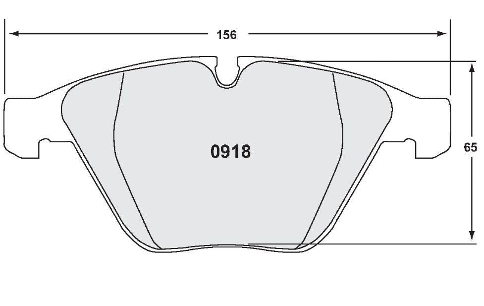 [0918.11.19.44]Pastillas de freno racing delanteras Performance Friction e9x bmw m3