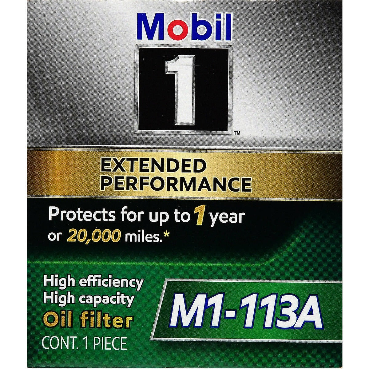 [M1-113A]Filtro de aceite Mobil 1 Extended Performance