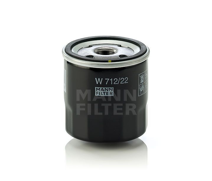 [W-712/22]Mann-Filter European Spin-on Oil Filter(Saab Passenger Car and Light Truck 450 2696)