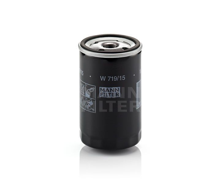[W-719/15]Mann-Filter European Spin-on Oil Filter(BMW Passenger Car and Light Truck 11 42 1 266 773)