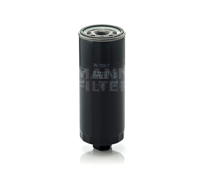 [W-735/1]Mann-Filter European Spin-on Oil Filter(Audi Passenger Car and Light Truck 077 115 561 E)