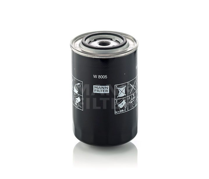 [W-8005]Mann-Filter European Spin-on Oil Filter(SI - Industrial Heavy truck and Bus/Off-Highway )