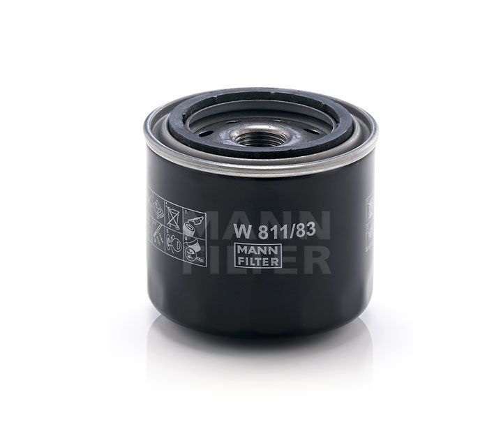 [W-811/83]Filtro de aceite europeo tipo spin-on Mann-Filter(SI - Camiones pesados industriales y autobuses/Fuera de carretera )