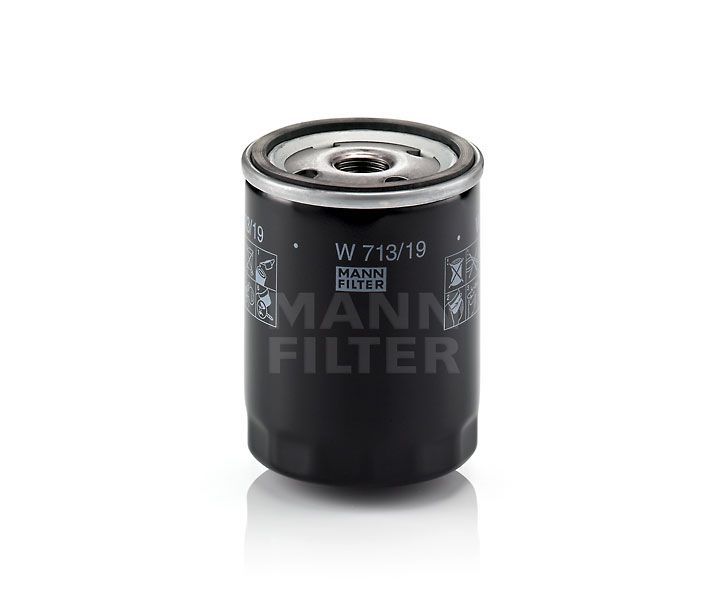 [W-713/19]Mann-Filter European Spin-on Oil Filter(Industrial- Several Passenger Car and Light Truck 5747002002)
