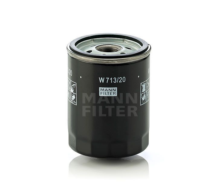 [W-713/20]Filtro de aceite europeo de rosca Mann-Filter(Porsche Coche de pasajeros y Camión ligero 993.107.203.02)