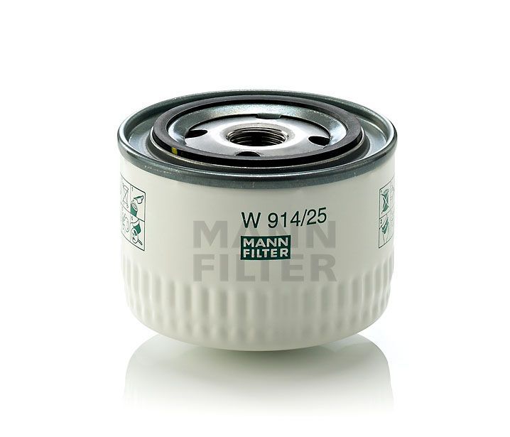 [W-914/25]Filtro de aceite europeo tipo spin-on Mann-Filter(Renault Truck Camión pesado y Autobús n/a)