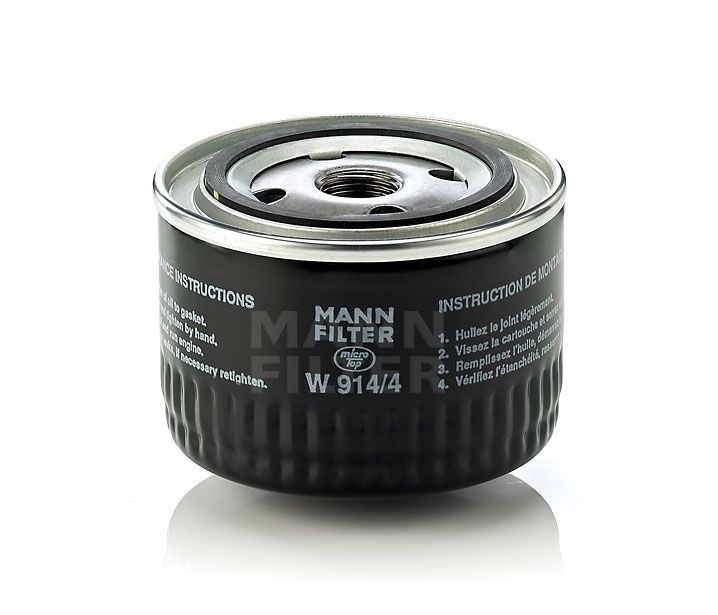 [W-914/4]Filtro de aceite europeo tipo spin-on Mann-Filter (Opel Coche de pasajeros y Camión ligero n/a)