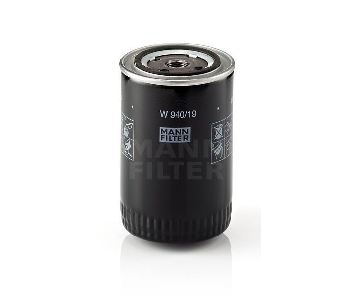 [W-940/19]Filtro de combustible europeo tipo spin-on Mann-Filter (Caterpillar 9N-5860)