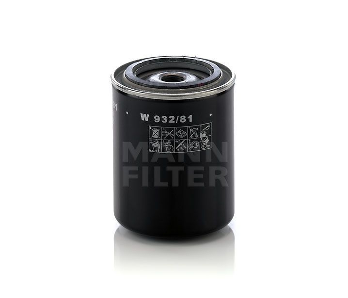 [W-932/81]Filtro de aceite europeo tipo spin-on Mann-Filter(Fomoco Off-Highway A740 X 6714 AA)