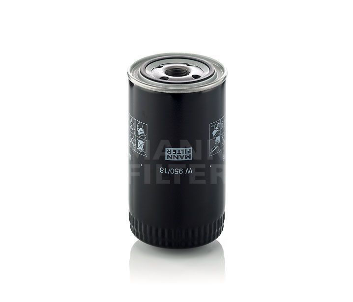[W-950/18]Filtro de aceite europeo tipo spin-on Mann-Filter(Industrial- Varios camiones pesados y Autobús/Fuera de carretera J-903264)