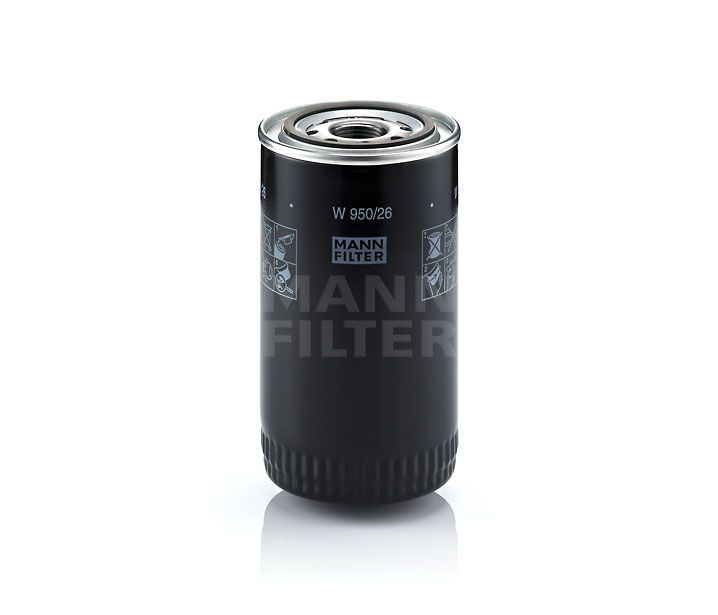 [W-950/26]Mann-Filter European Spin-on Oil Filter(Iveco Heavy truck and Bus 504074043)