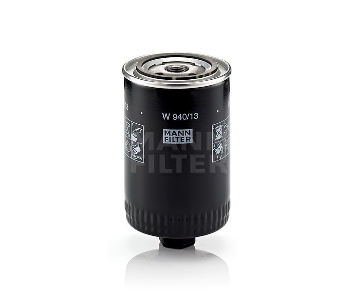 [W-940/13]Mann-Filter European Spin-on Oil Filter(Audi Passenger Car and Light Truck n/a)