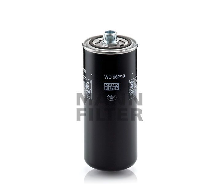 [WD-962/19]Filtro hidráulico europeo de rosca Mann-Filter (SI - Camiones pesados industriales y autobuses/maquinaria fuera de carretera)