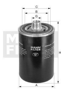 [WD-962/9]Mann-Filter European Hydraulic Spin-on Filter(SI - Industrial Heavy truck and Bus/Off-Highway )