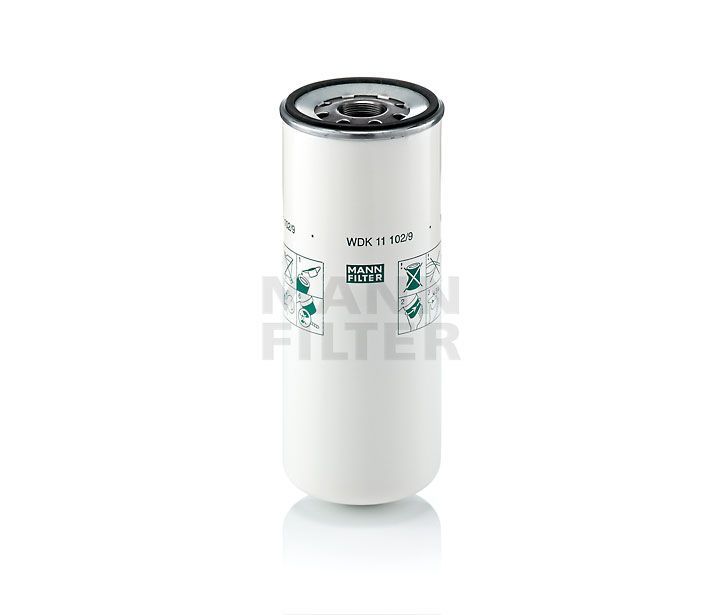 [WDK-11-102/9]Filtro de combustible europeo de alta presión tipo cartucho Mann-Filter (Industrial - Varios camiones pesados y autobuses/maquinaria fuera de carretera 20430751)