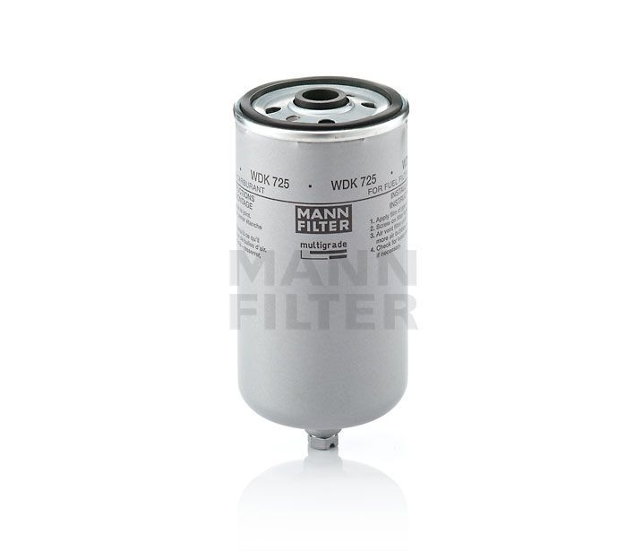 [WDK-725]Filtro de combustible europeo tipo spin-on HP Mann-Filter (Industrial- Varios camiones pesados y Autobús/Fuera de carretera n/a)