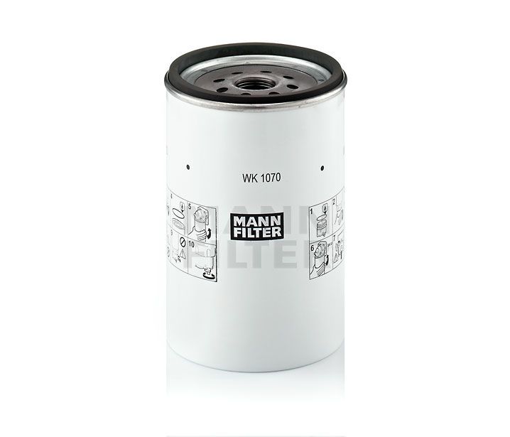 [WK-1070-X]Filtro de combustible europeo tipo spin-on Mann-Filter(SI - Industrial Fuera de carretera )