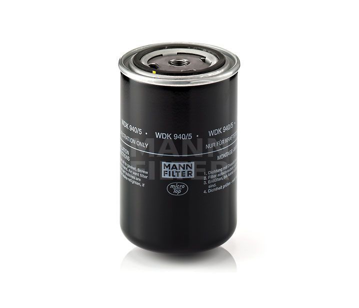 [WDK-940/5]Filtro de combustible europeo tipo spin-on Mann-Filter HP (DAF Camión pesado y Autobús 247 139)