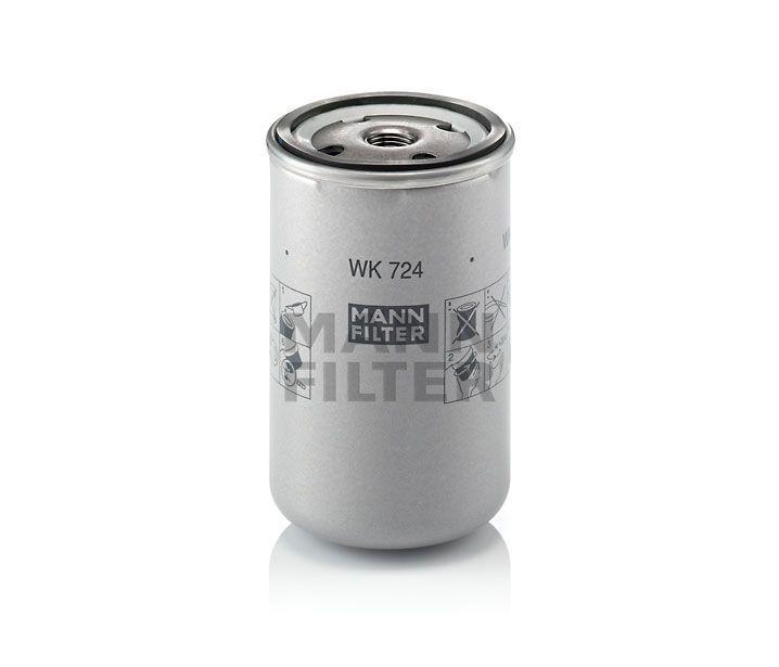 [WK-724]Filtro de combustible europeo tipo spin-on Mann-Filter (Camión pesado y autobús Iveco 190 0953)