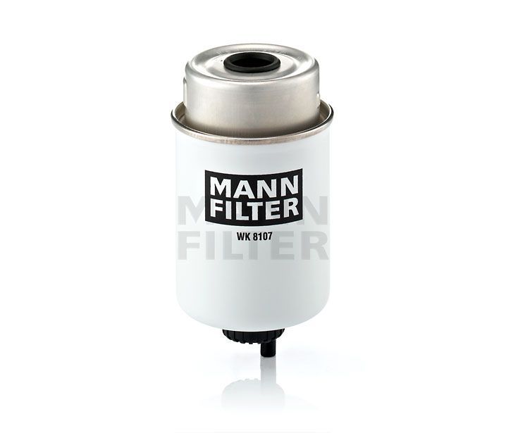 [WK-8107]Filtro de combustible europeo tipo spin-on Mann-Filter(SI - Camiones pesados y autobuses industriales/Fuera de carretera )