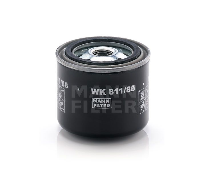 [WK-811/86]Mann-Filter European Spin-on Fuel Filter(Case Off-Highway 282203A1)