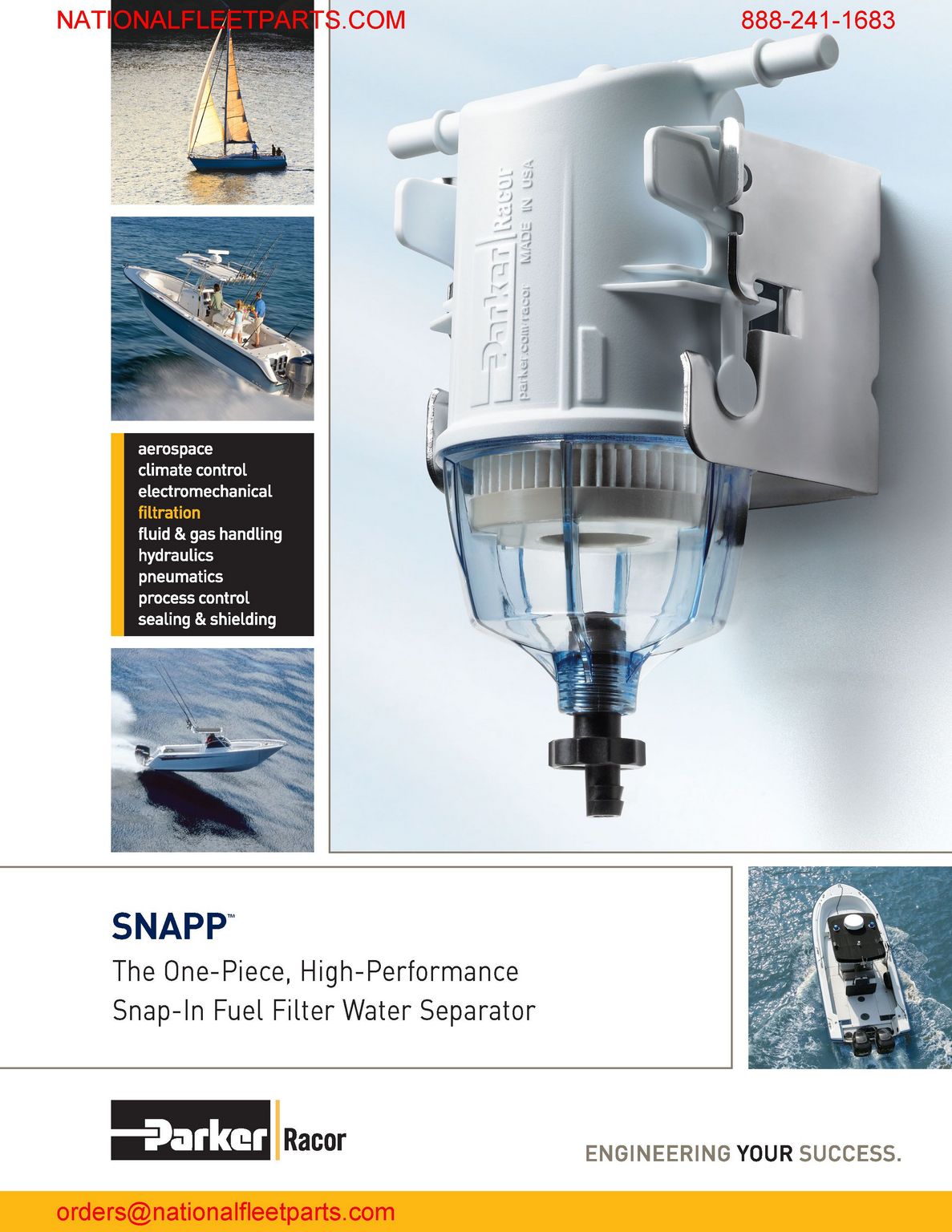 [R23107-02]Racor SNAPP- FILTRO PLÁSTICO DESECHABLE