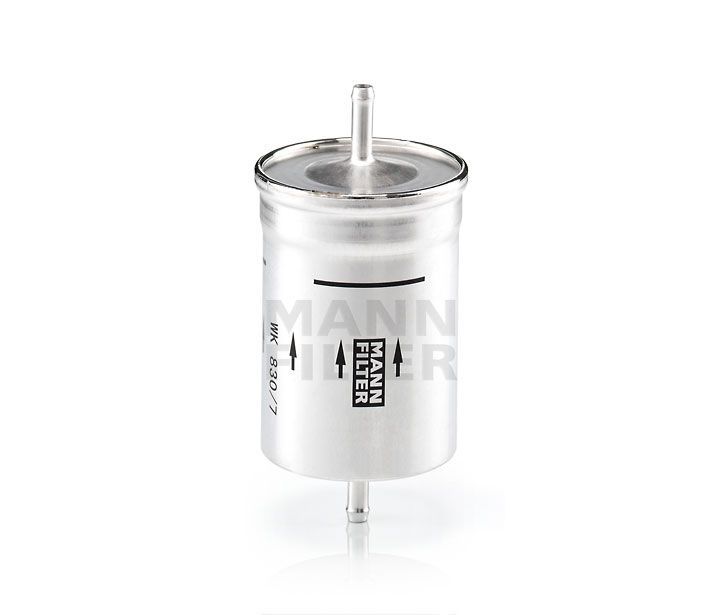 [WK-830/7]Filtro de combustible europeo tipo spin-on Mann-Filter (VW/Audi para turismos y vehículos comerciales ligeros 1H0 201 511 A)