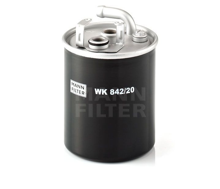 [WK-842/20]Mann-Filter European Spin-on Fuel Filter(Mercedes-Benz Passenger Car and Light Truck 612 092 00 01)
