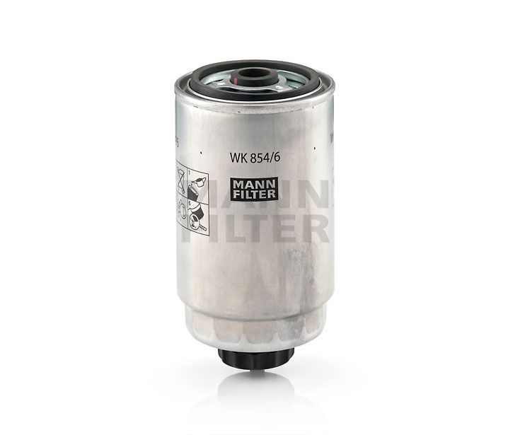 [WK-854/6]Filtro de combustible europeo tipo spin-on Mann-Filter(Peugeot Automóvil de pasajeros y Camión ligero 1906 67)