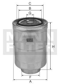 [WK-9018]Filtro de combustible en cartucho Mann(3942533)