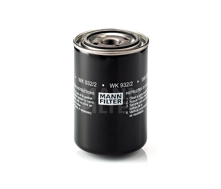[WK-932/2]Filtro de combustible europeo tipo spin-on Mann-Filter(SI - Camiones pesados industriales y autobuses/maquinaria fuera de carretera )