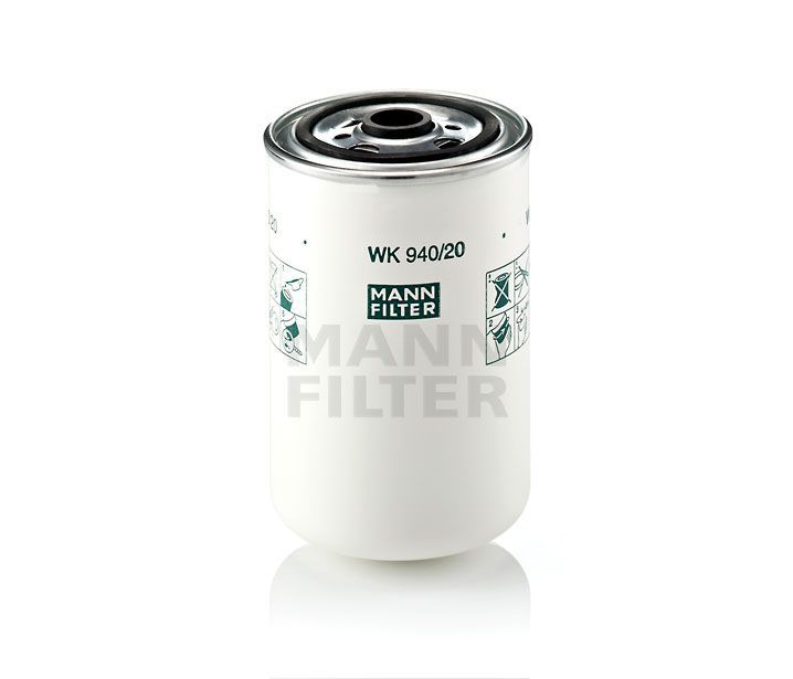 [WK-940/20]Filtro de combustible europeo tipo spin-on Mann-Filter (Camión pesado y autobús Iveco 4 253 8923)