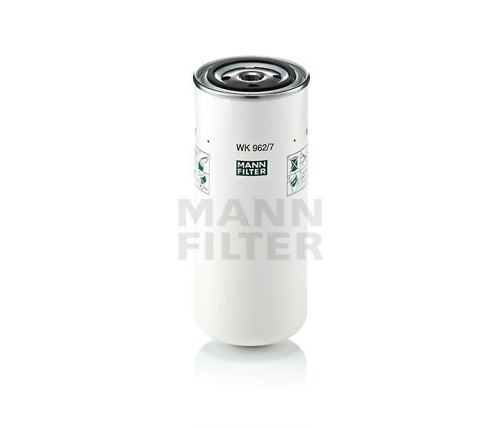 [WK-962/7]Filtro de combustible europeo tipo spin-on Mann-Filter (Industrial - Varios camiones pesados y autobuses/maquinaria fuera de carretera 8193841)