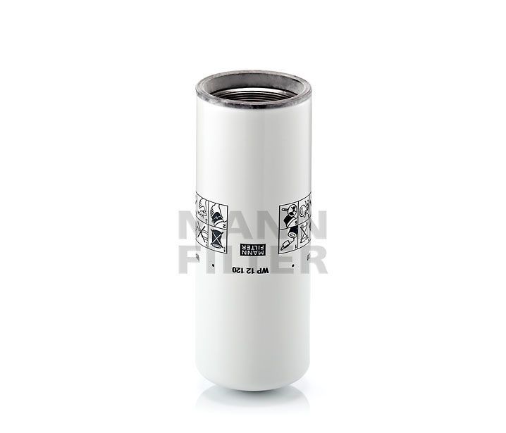 [WP-12-120]Mann-Filter European Secondary Spin-on Oil Filter(Industrial- Several Heavy truck and Bus/Off-Highway 3101869)