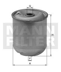 [ZR-905-X]Elemento de centrífuga europeo Mann-Filter(SI - Camión pesado industrial y Autobús/Fuera de carretera )