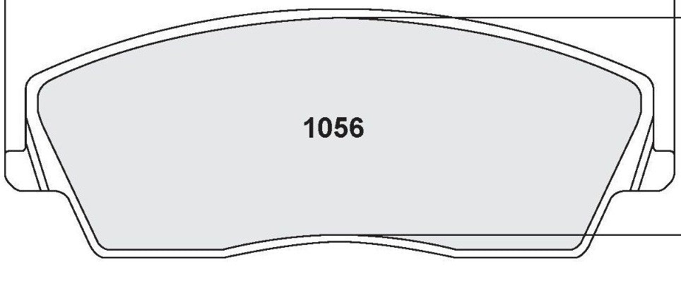 [1056.20]Pastillas de freno metálicas de carbono Performance Friction.FMSI(D1056)