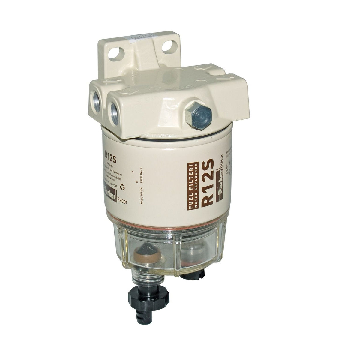 [120AS]Parker Racor FUEL FILTER/WATER SEPARATOR- 2 MICRON