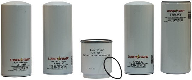 [LK364M] - Kit Luberfiner Mack: 2-LFP3236- 1-LFP8642- 1-LFF8059- 1-LFF3358(Mack 85114535)