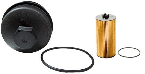 [pfl-2016/EC781]2003-2008 Ford 6.0L y 6.4L Powerstroke turbo diésel filtro de aceite y tapa